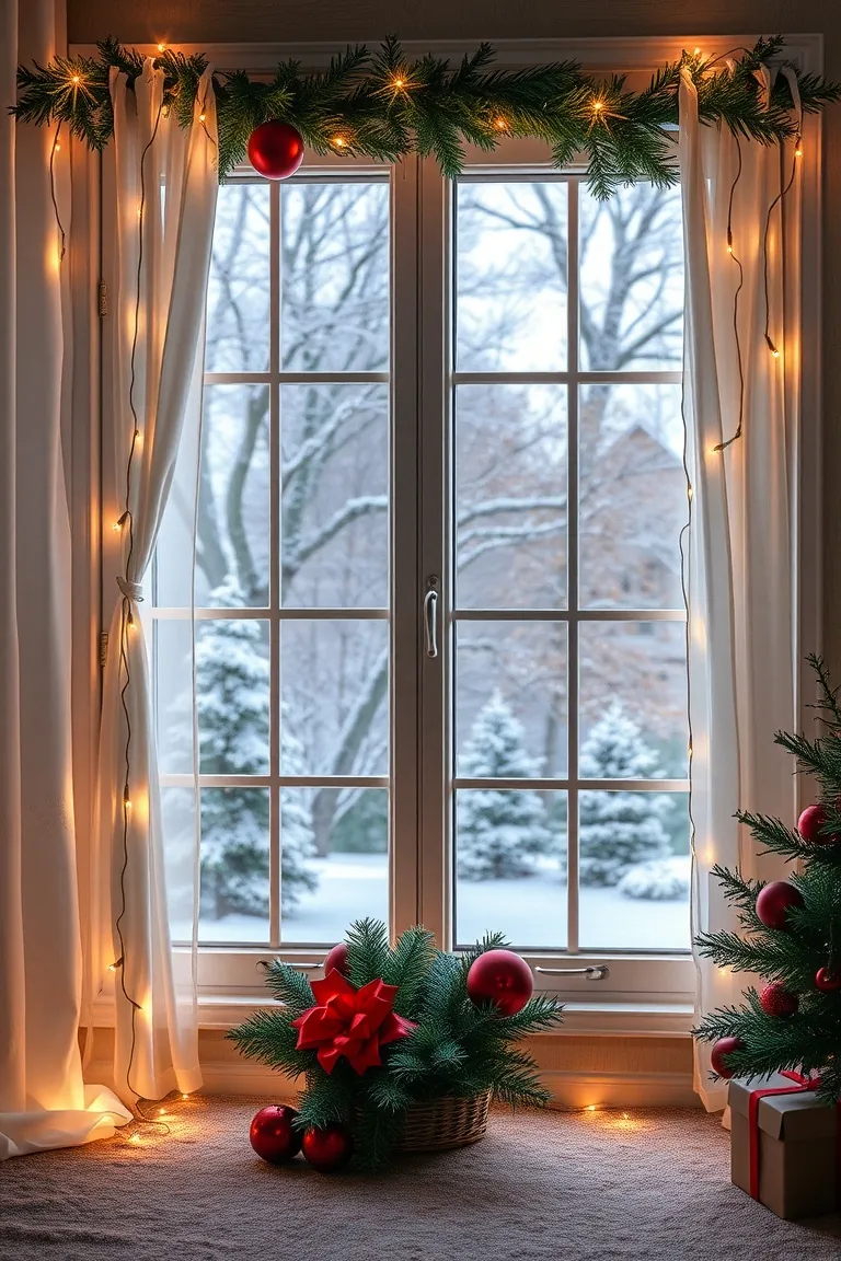 3. Twinkling Window Wonderland