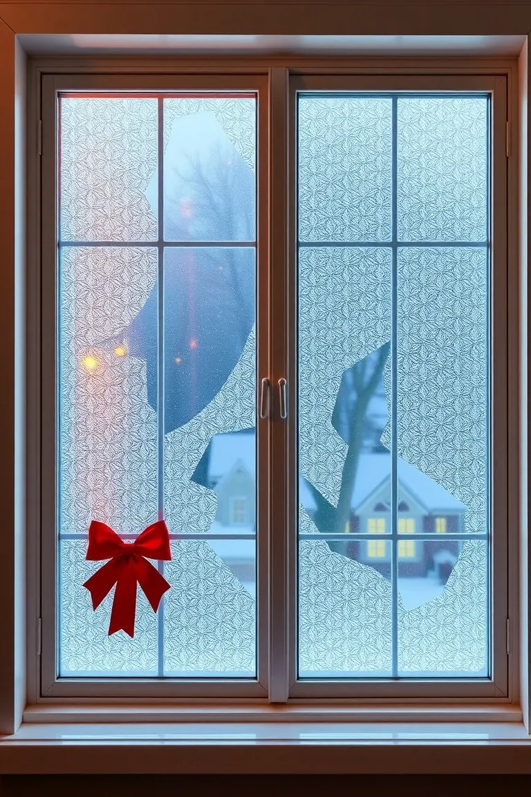 3. Frosting Window Panes