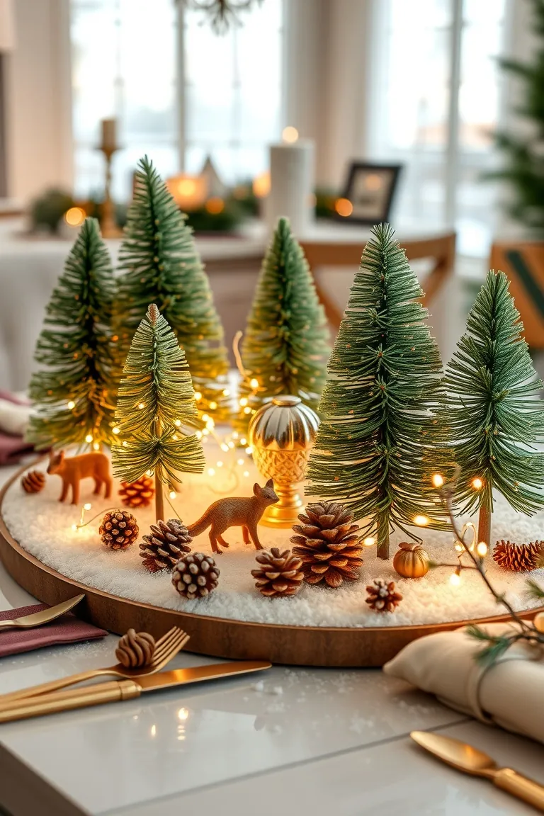 3. Enchanted Forest Table Centerpiece