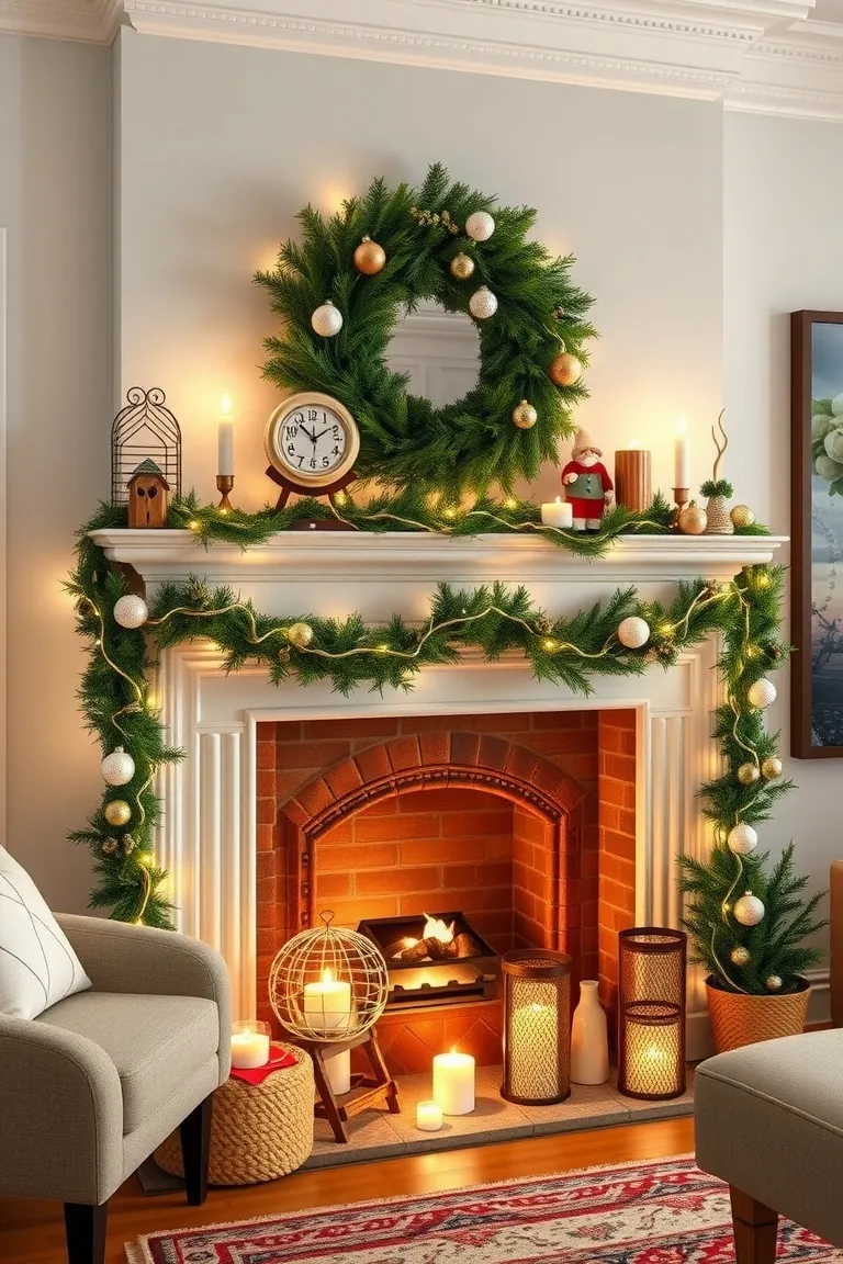 2. Magical Mantel Makeover