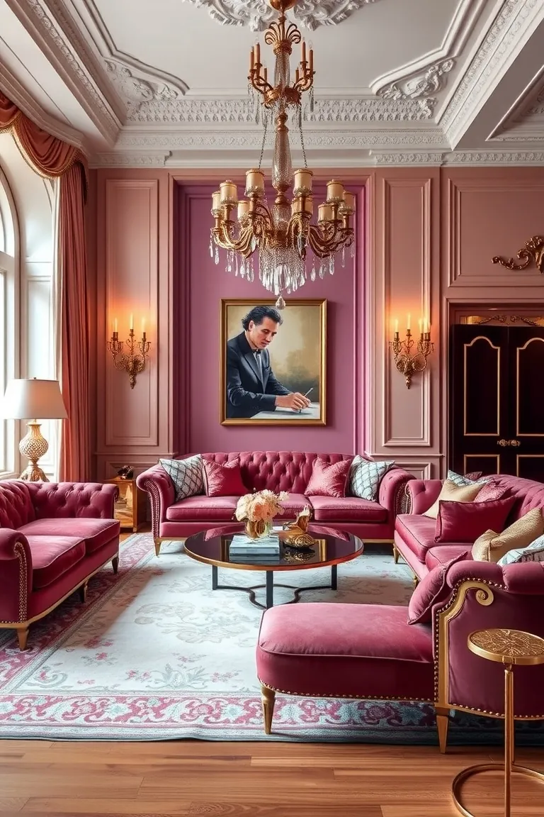 2. Channel the Opulence of a Parisian Salon