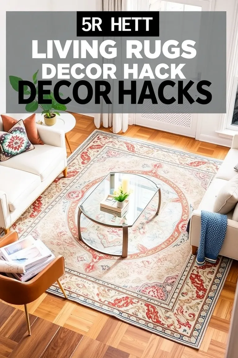 2. Layer Rugs Like a Pro