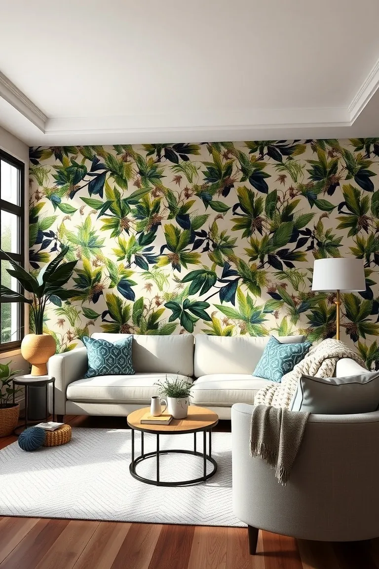 2. Bold with a Backdrop