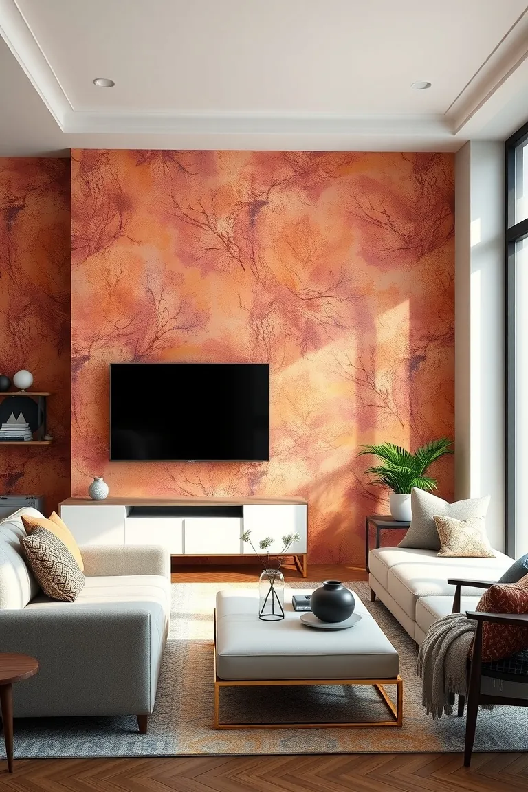 3. Artful Accent Walls