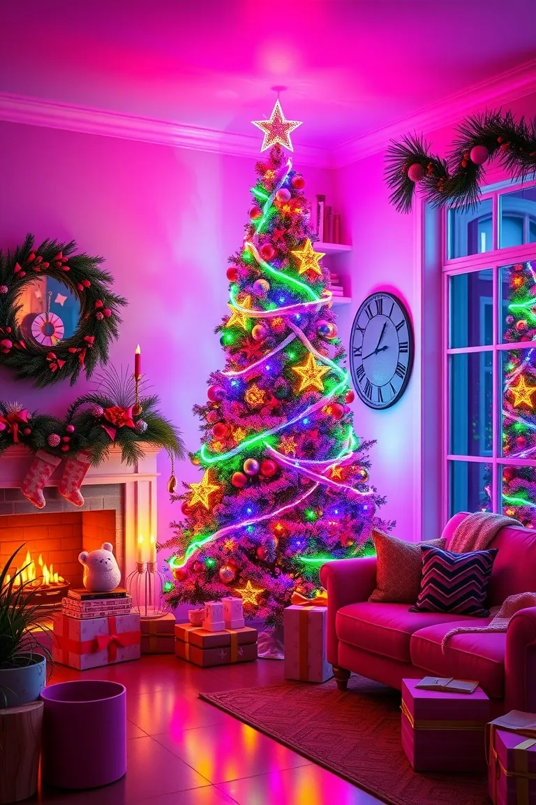 3. Light it Up with Neon Glow