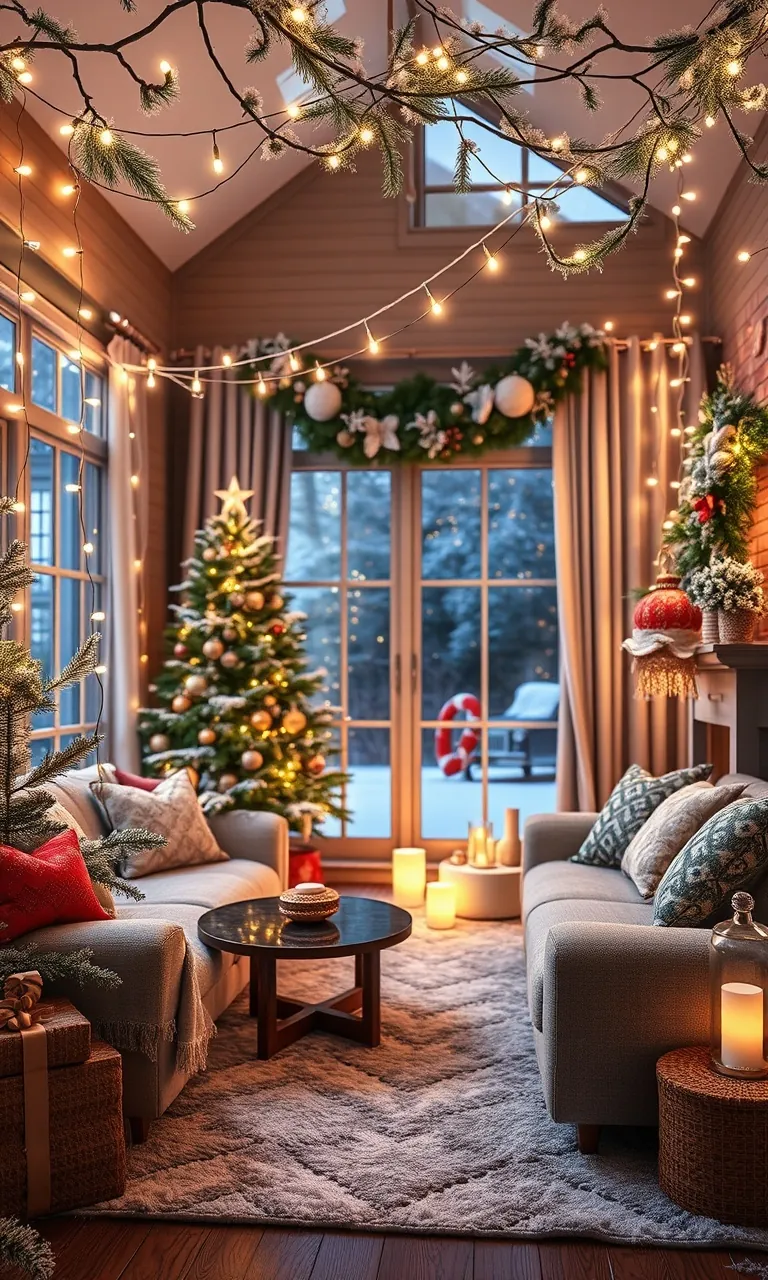 4. Twinkling Winter Wonderland
