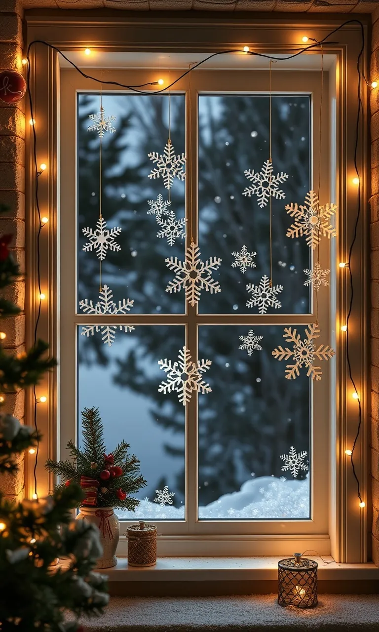 2. Twinkling Wonderland Windows
