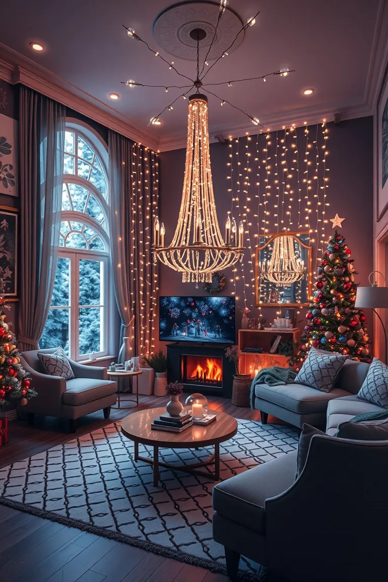 2. Twinkling Lights Extravaganza