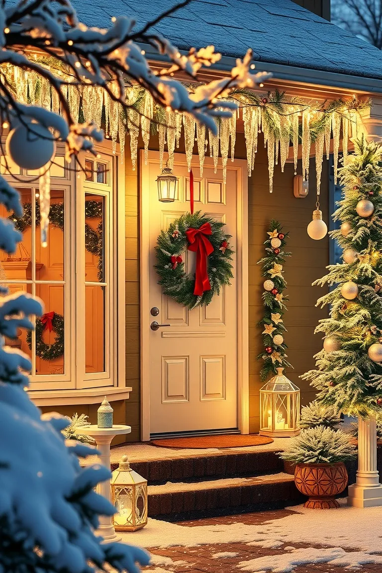 3. Enchanting Icicle Illusions