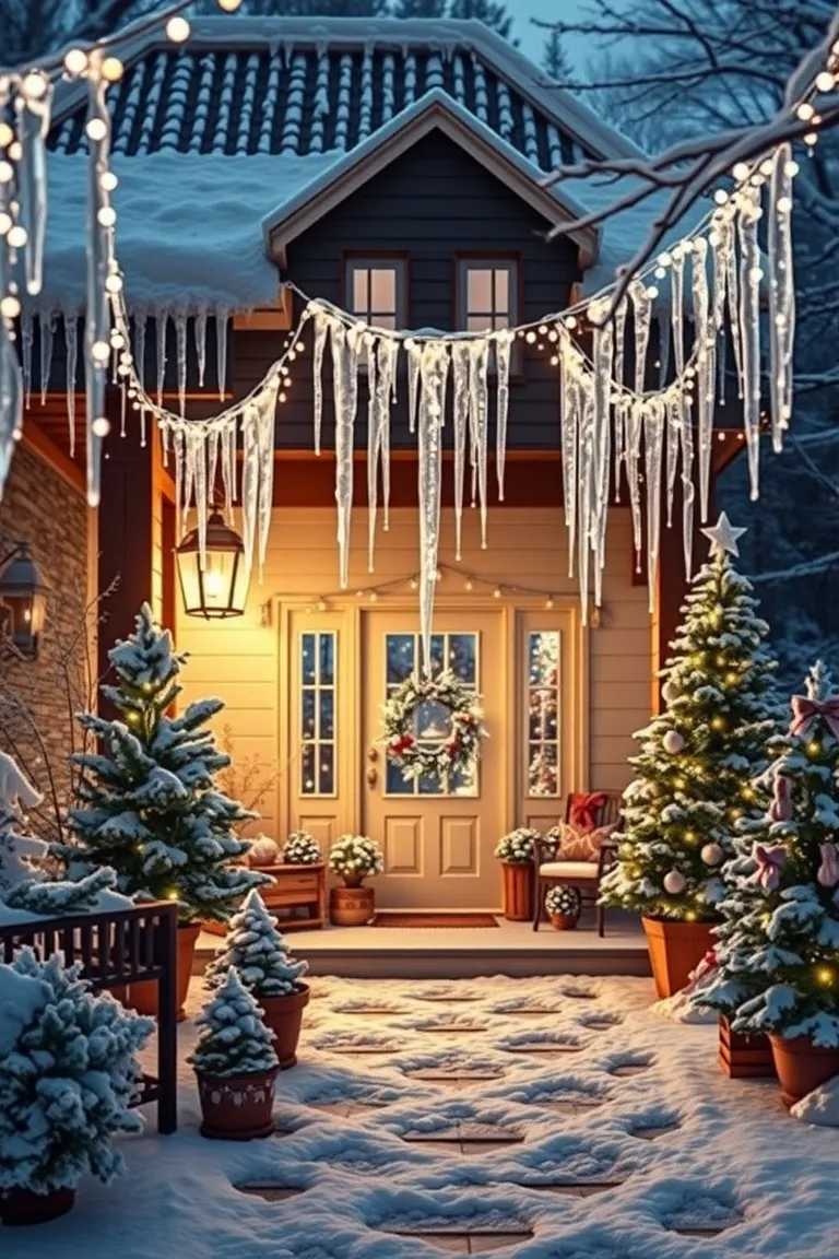 4. Enchanting Icicle Luminescence