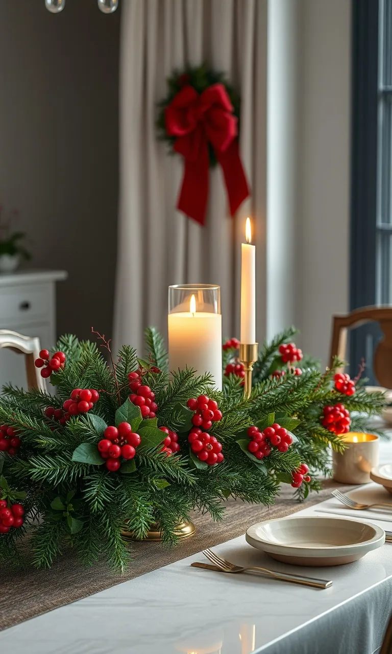 3. Enchanting Evergreen Elegance