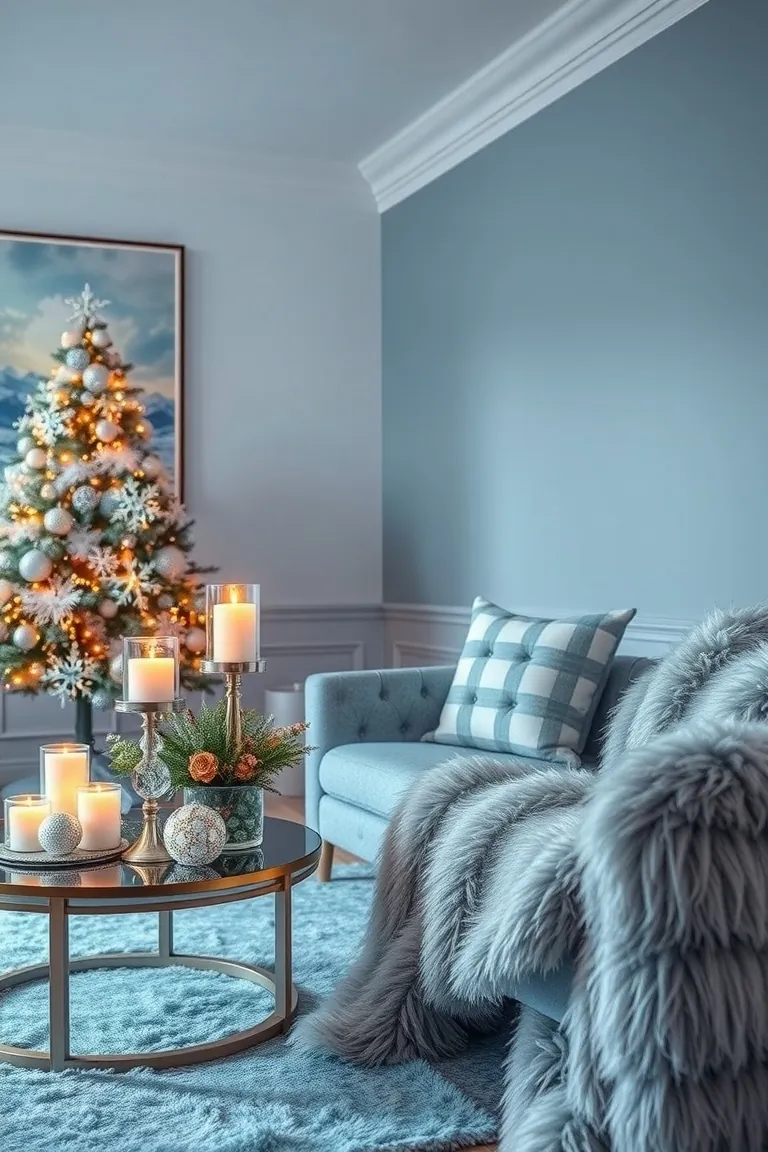 3. "Whispering Winterland Elegance"