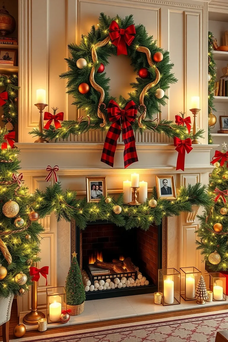 3. Magical Mantelscape Masterpiece