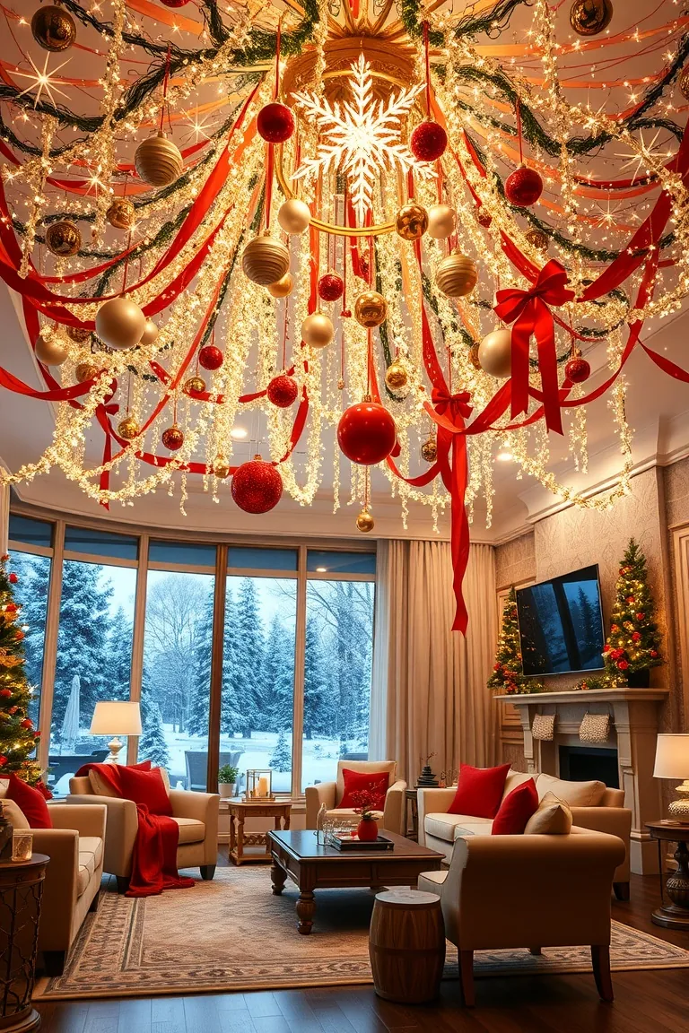 4. A Dazzling Ceiling Extravaganza