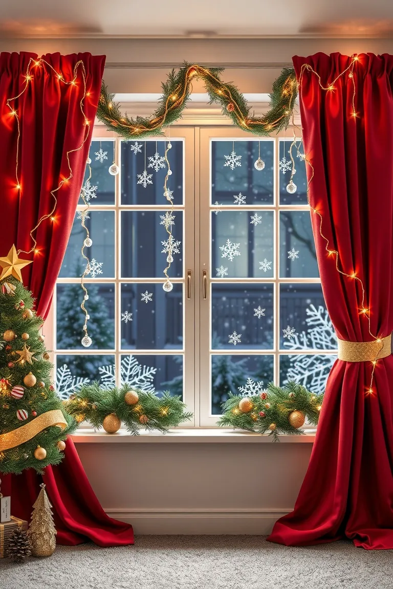 2. Whimsical Window Wonderland