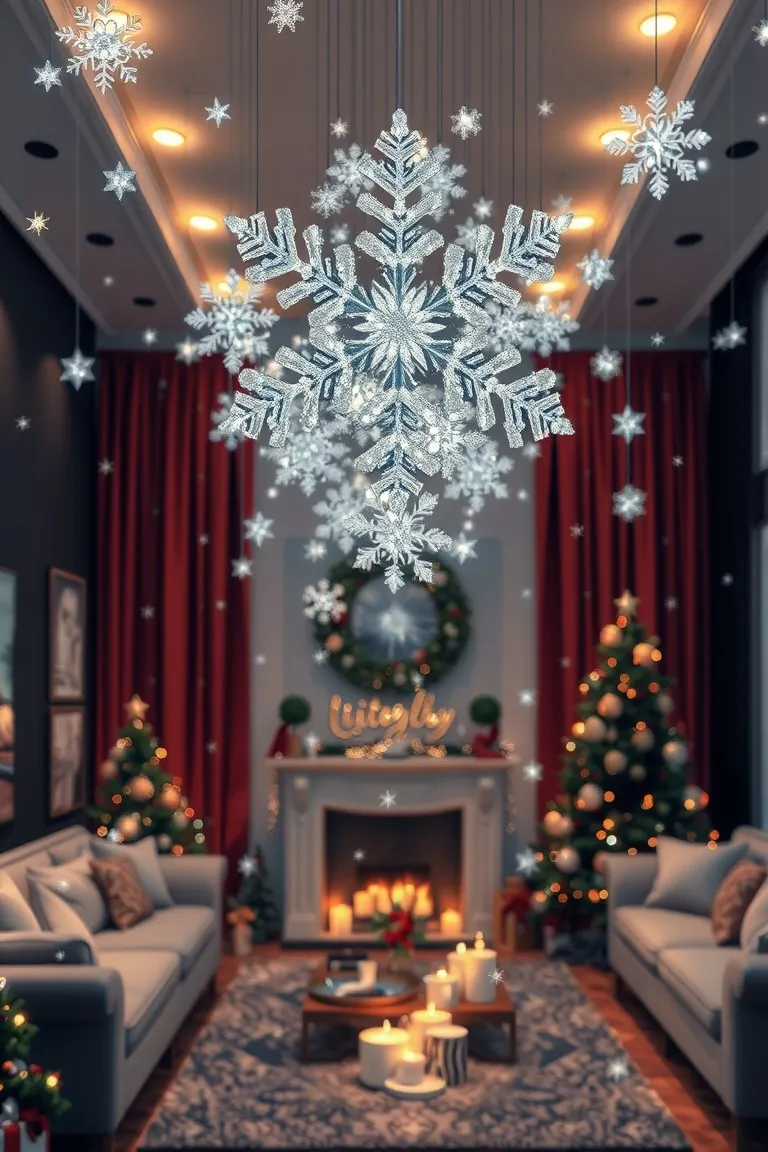 2. Glistening Snowflake Ambiance
