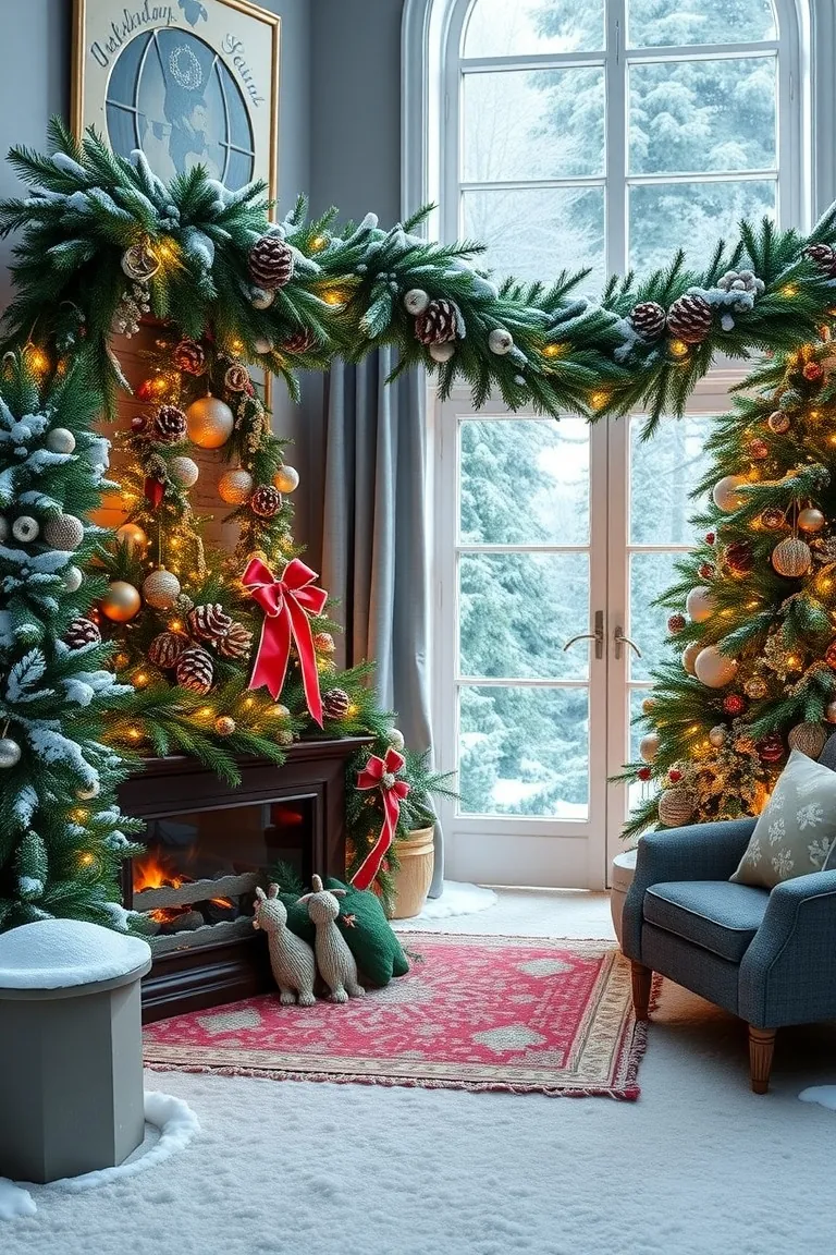 2. Enchanting Evergreen Elegance