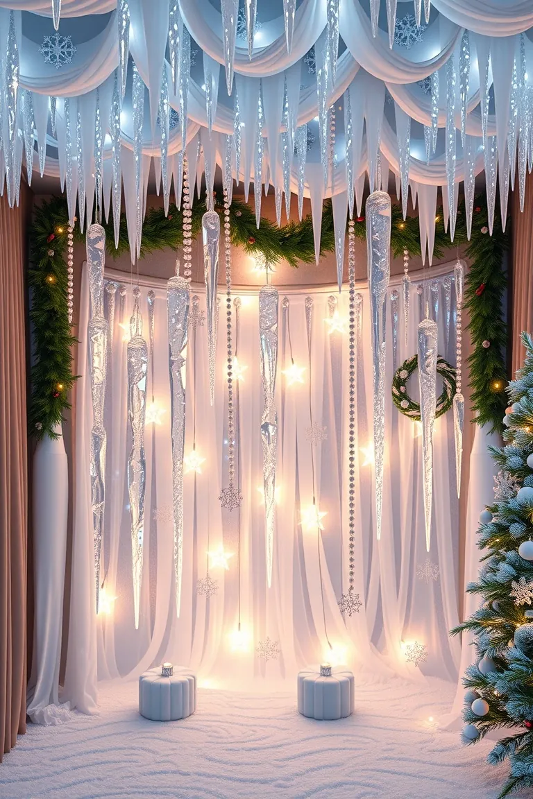 4. Whimsical Ice Palace Illusions