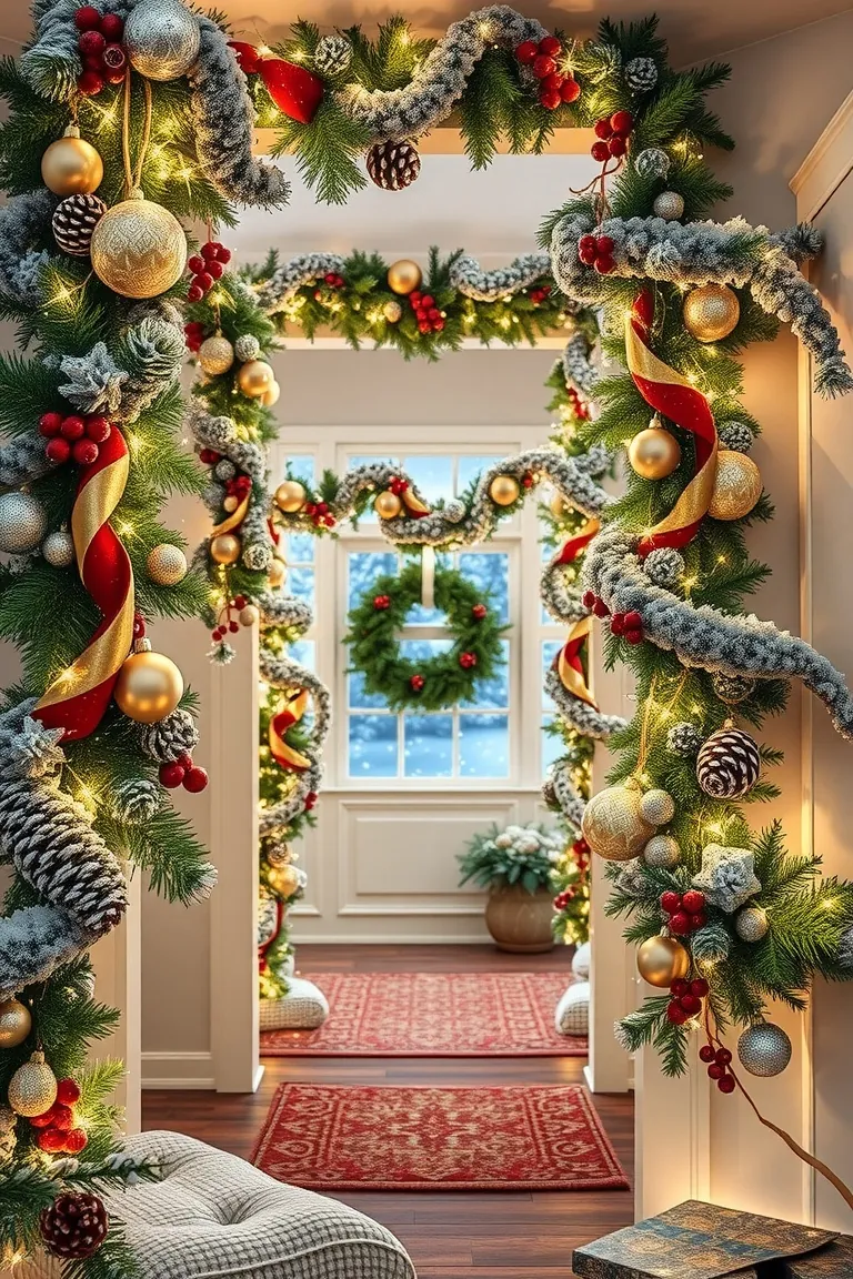2. Glimmering Garland Grandeur
