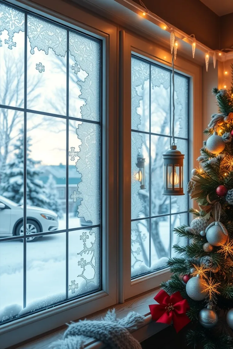 2. Frosty Window Panes