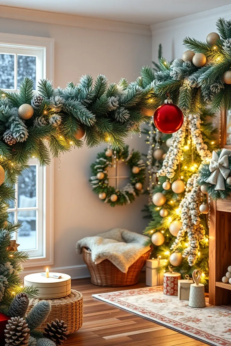 3. Glimmering Garland Galore