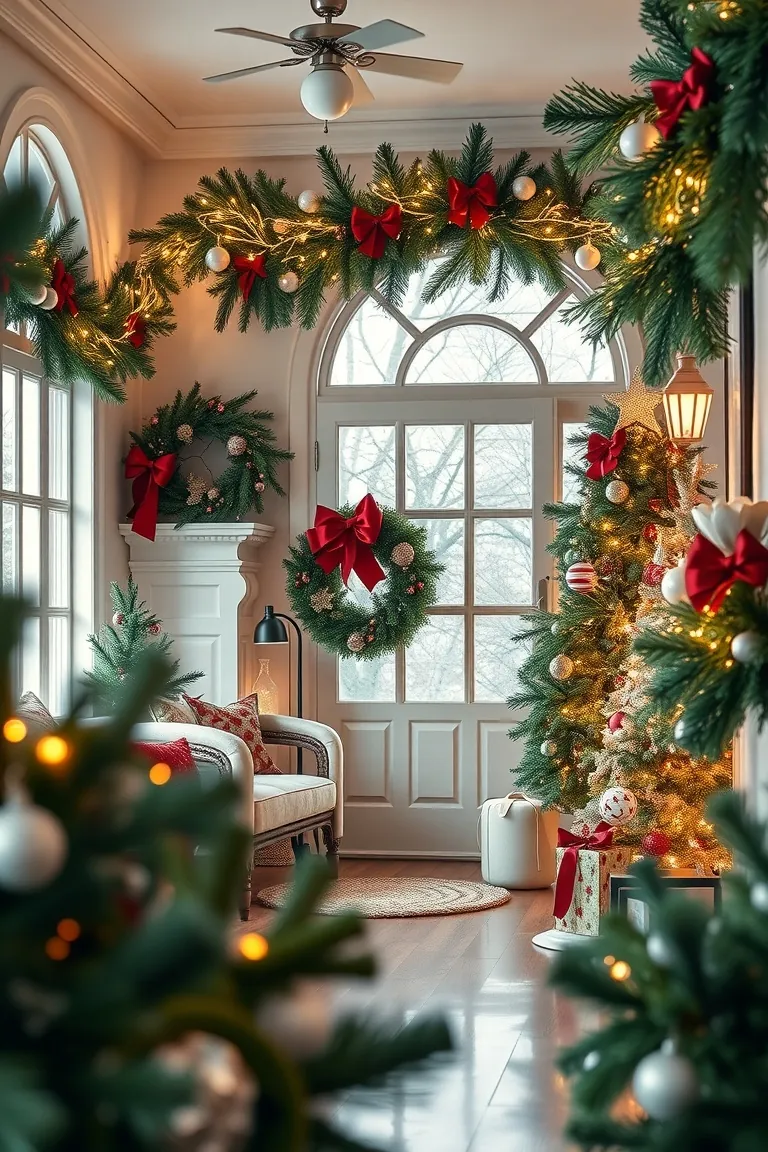 3. Elegant Evergreen Extravaganza