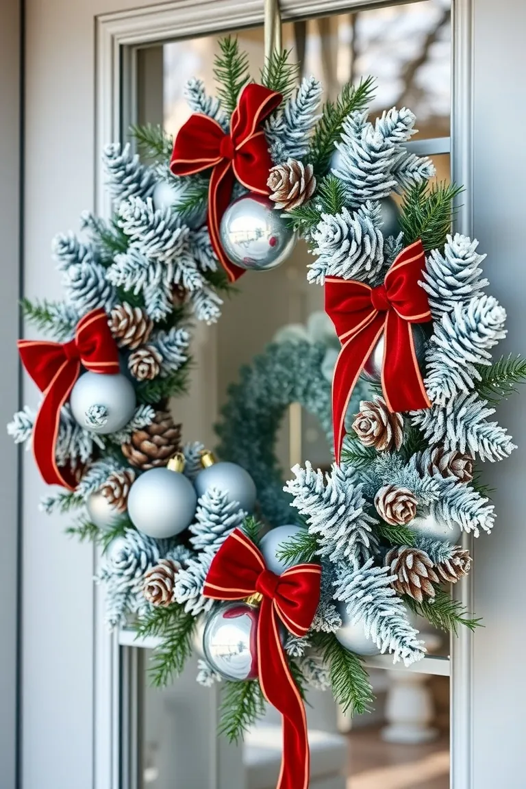 3. Whimsical Winter Wreaths