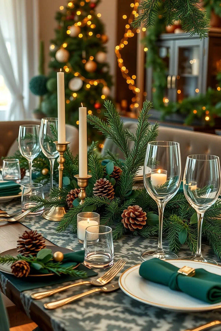 4. Enchanted Forest Tablescape