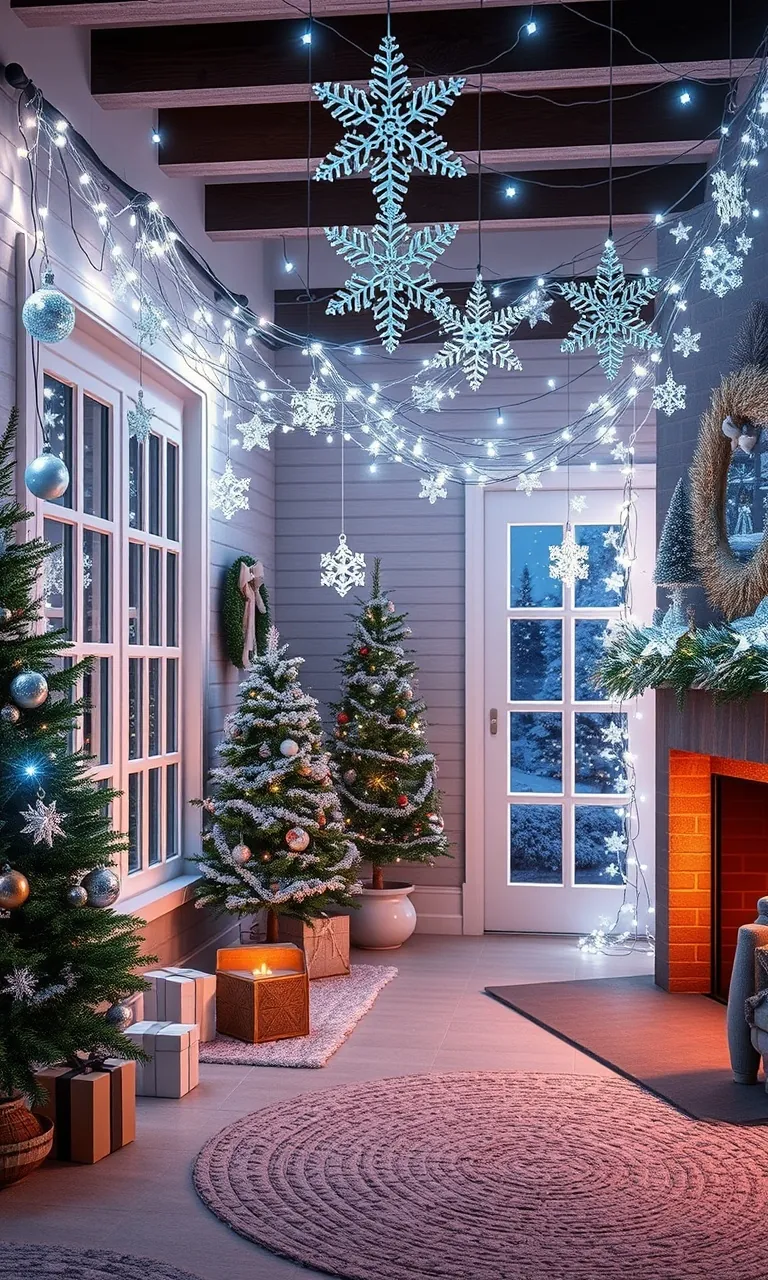 2. Frosty Fairy Light Wonderland