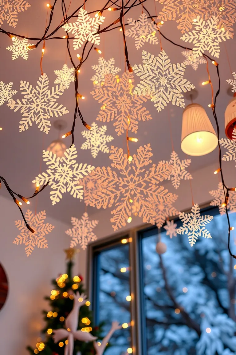 2. Sparkling Snowflake Dreamscape