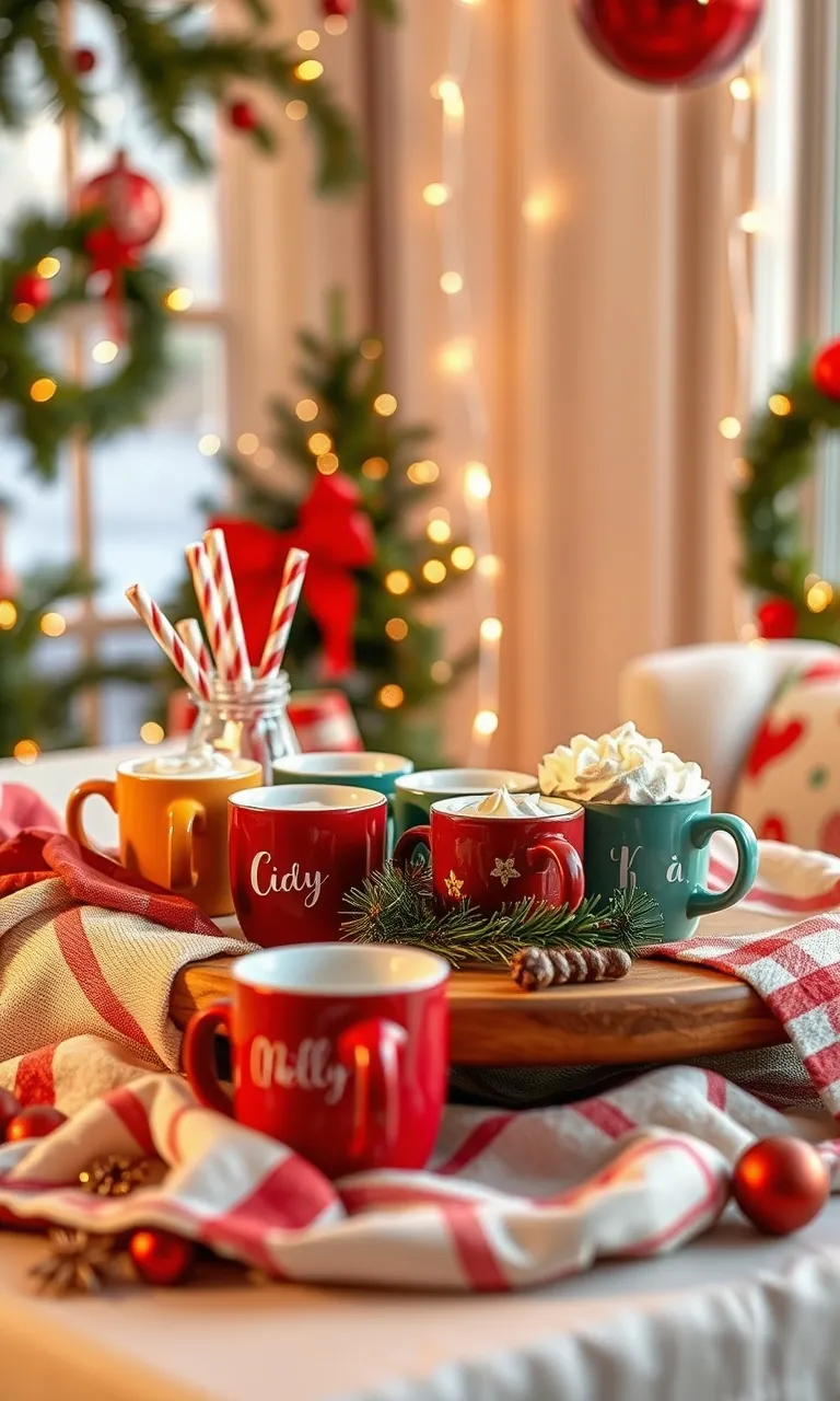 3. Cozy Up with a Hot Cocoa Station