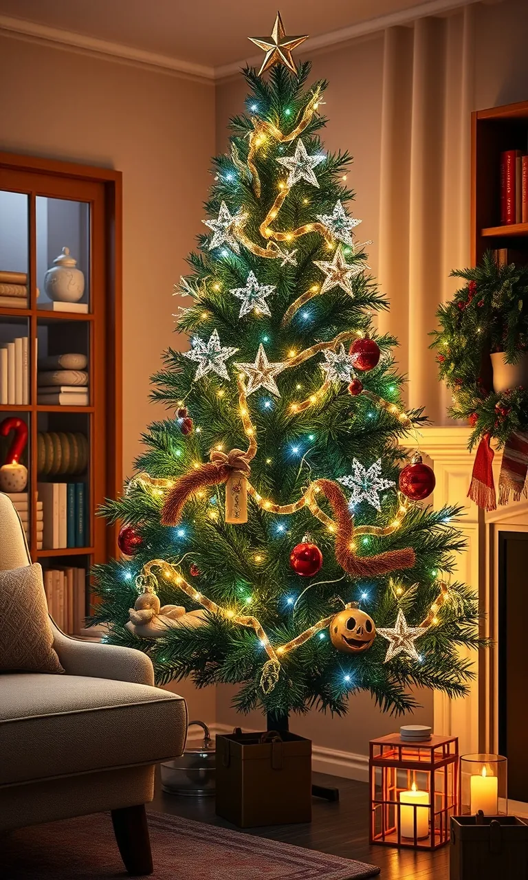 2. Twinkling Tree of Lights