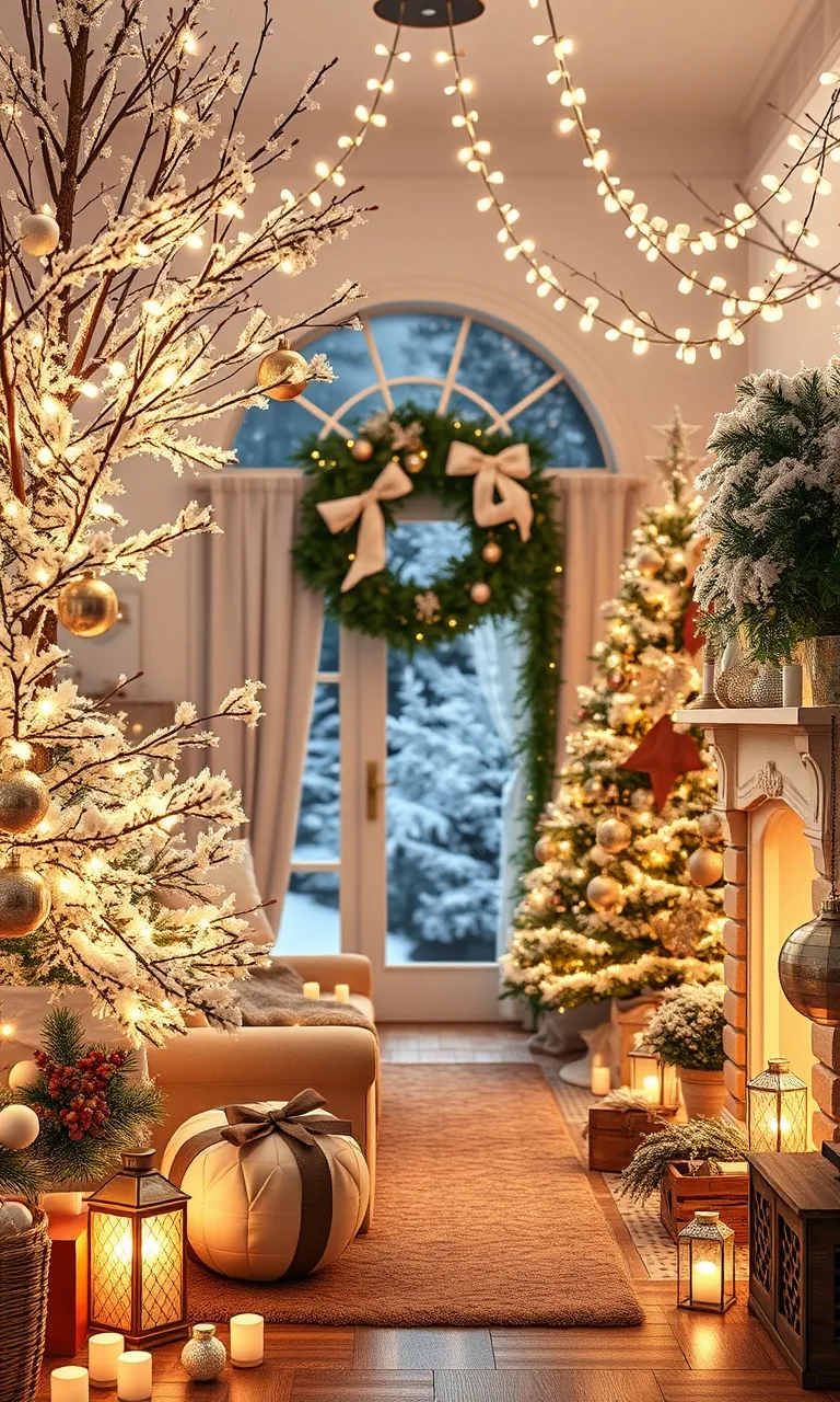 4. Twinkling Winter Wonderland