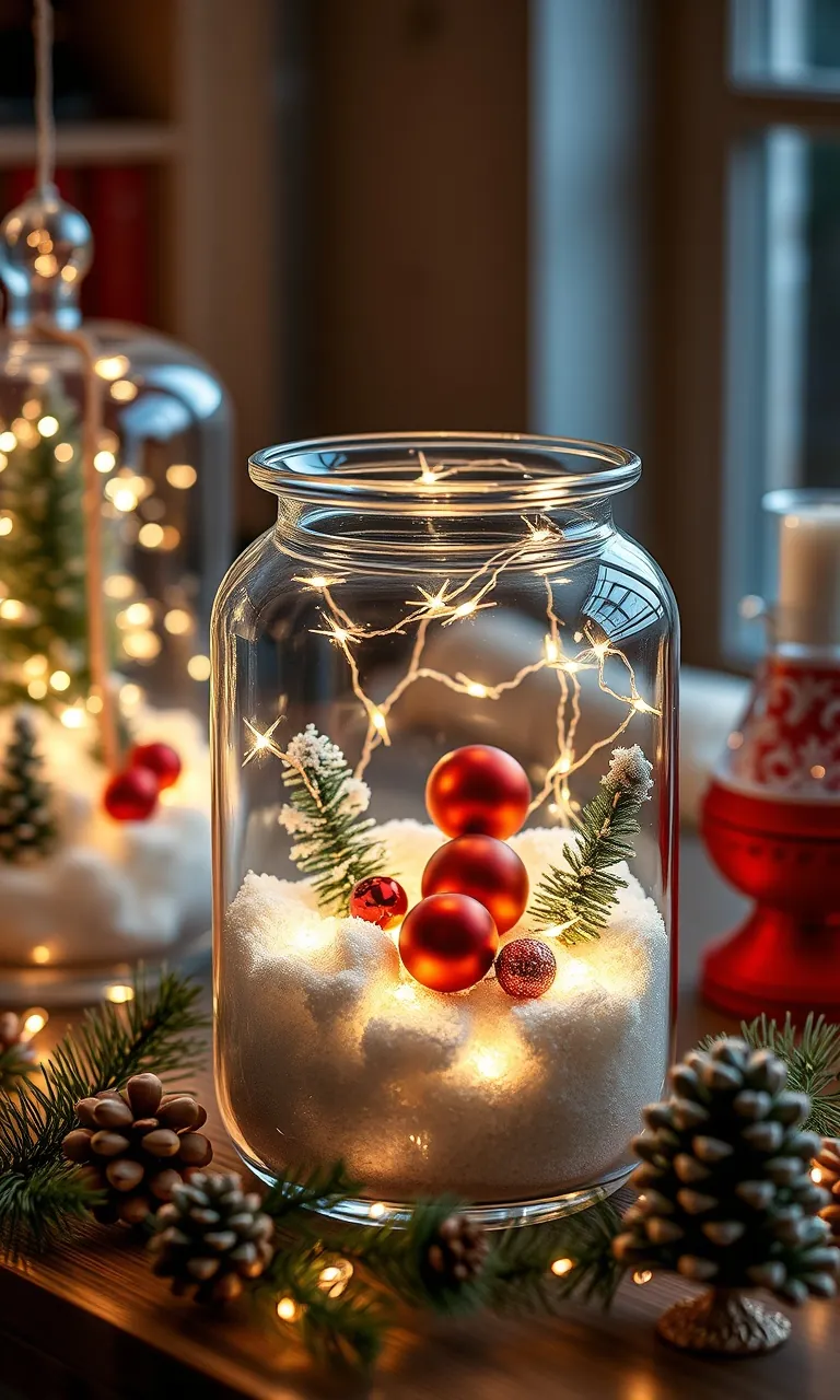 3. Twinkling Terrariums