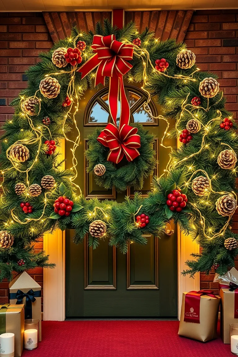 4. Dazzling Doorway Delight