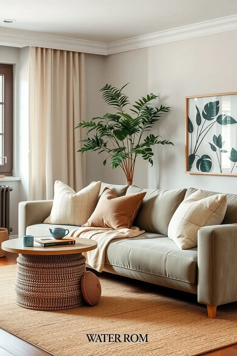 3. Textured Tranquility