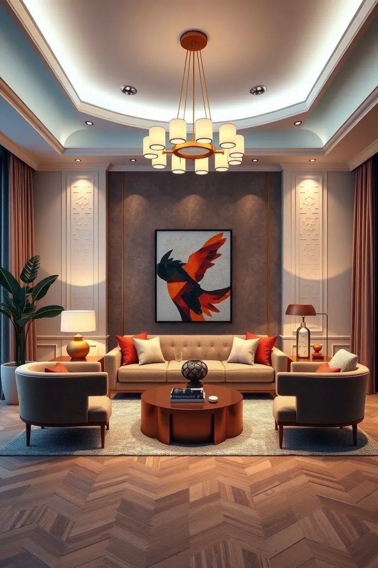 4. Illuminate with Artful Ambiance