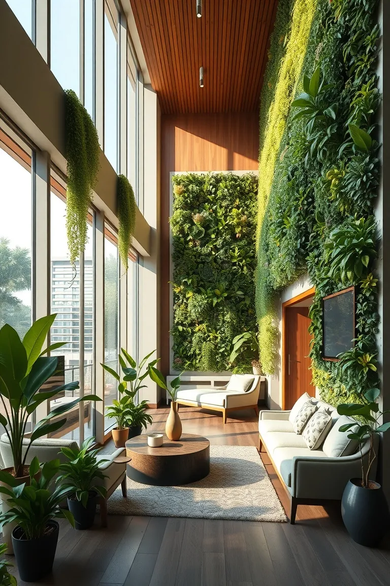4. Vertical Garden Oasis