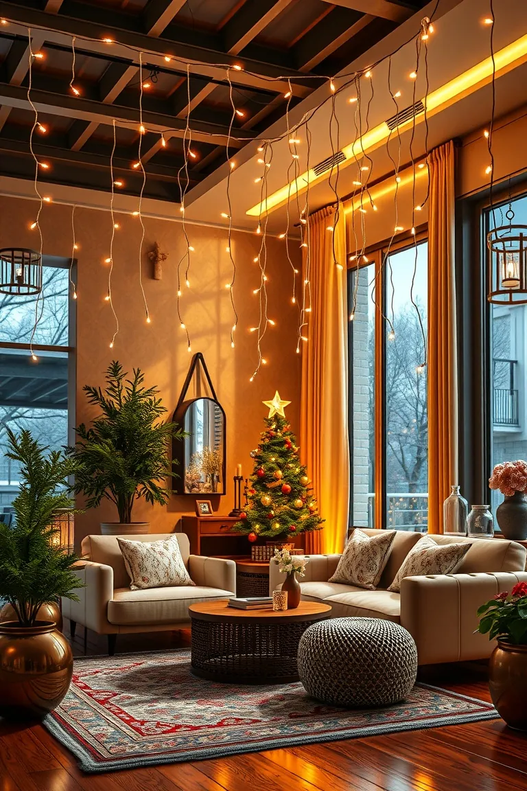 2. Illuminate with String Light Magic