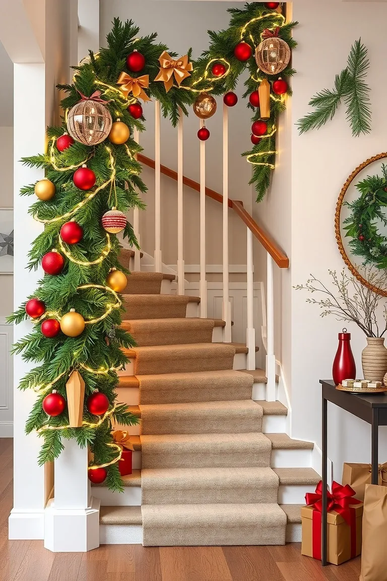4. Twinkling Staircase Delight