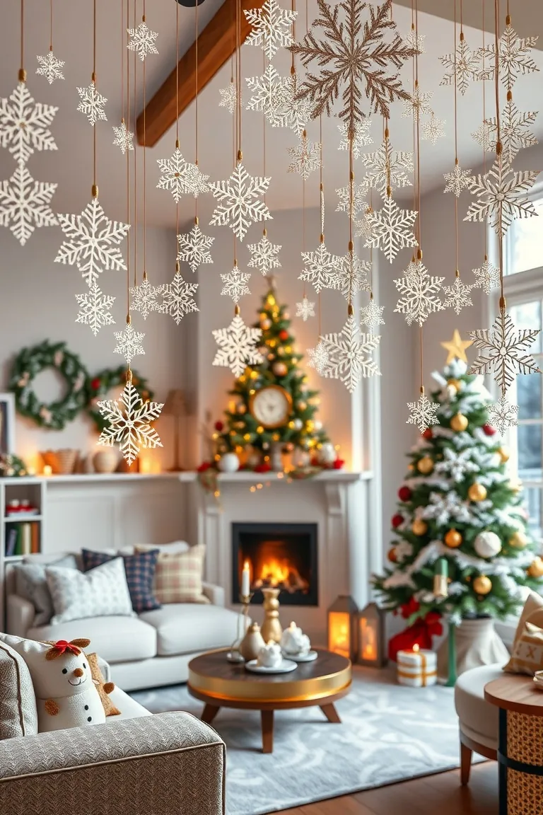 3. Enchanting Snowflake Haven