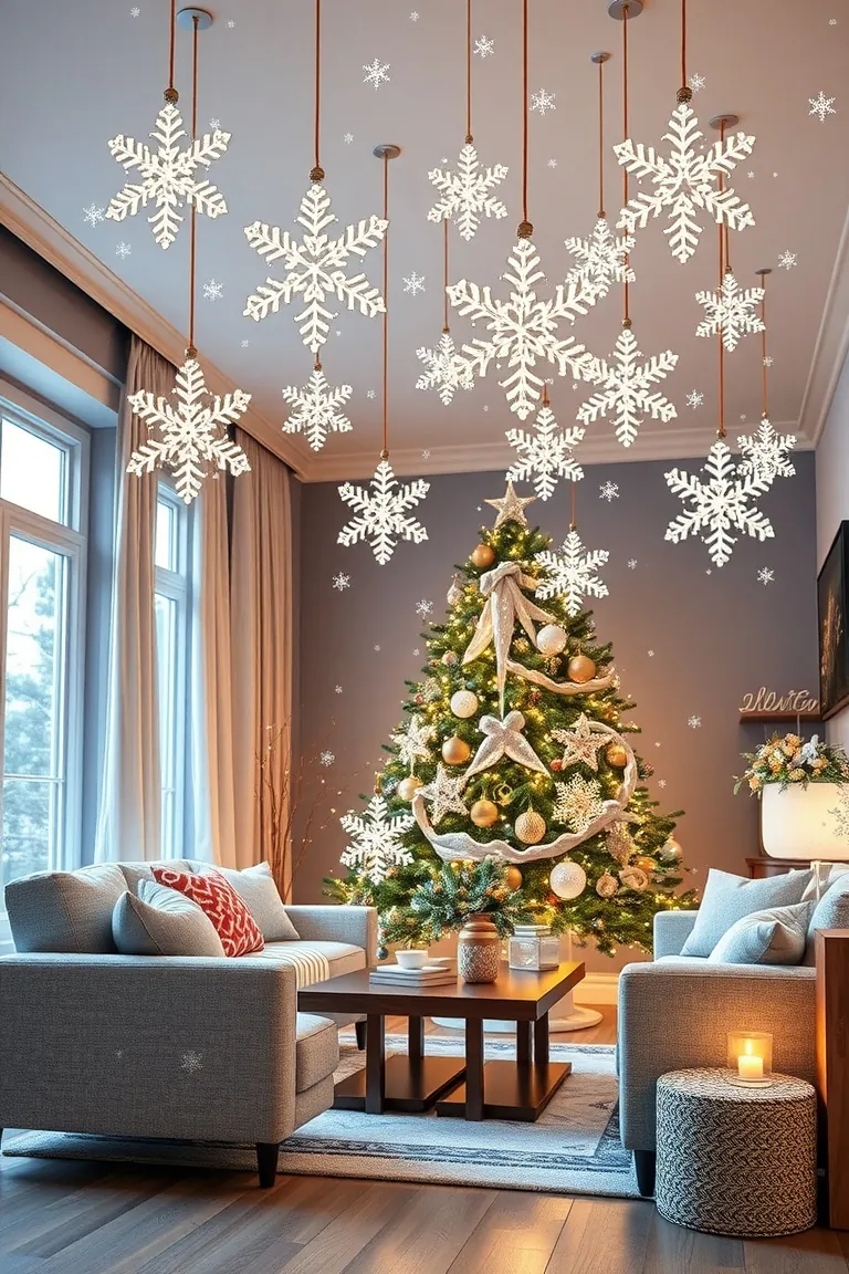 3. Sparkling Snowflake Haven