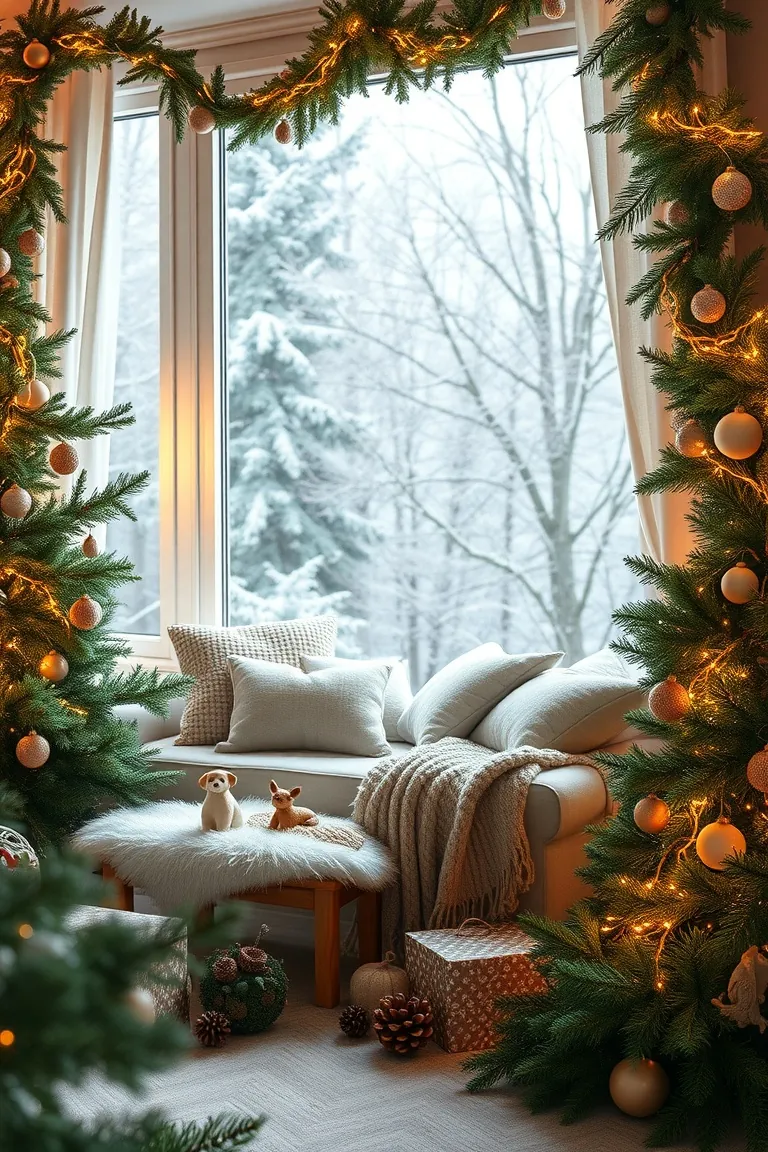 3. Festive Forest Indoors