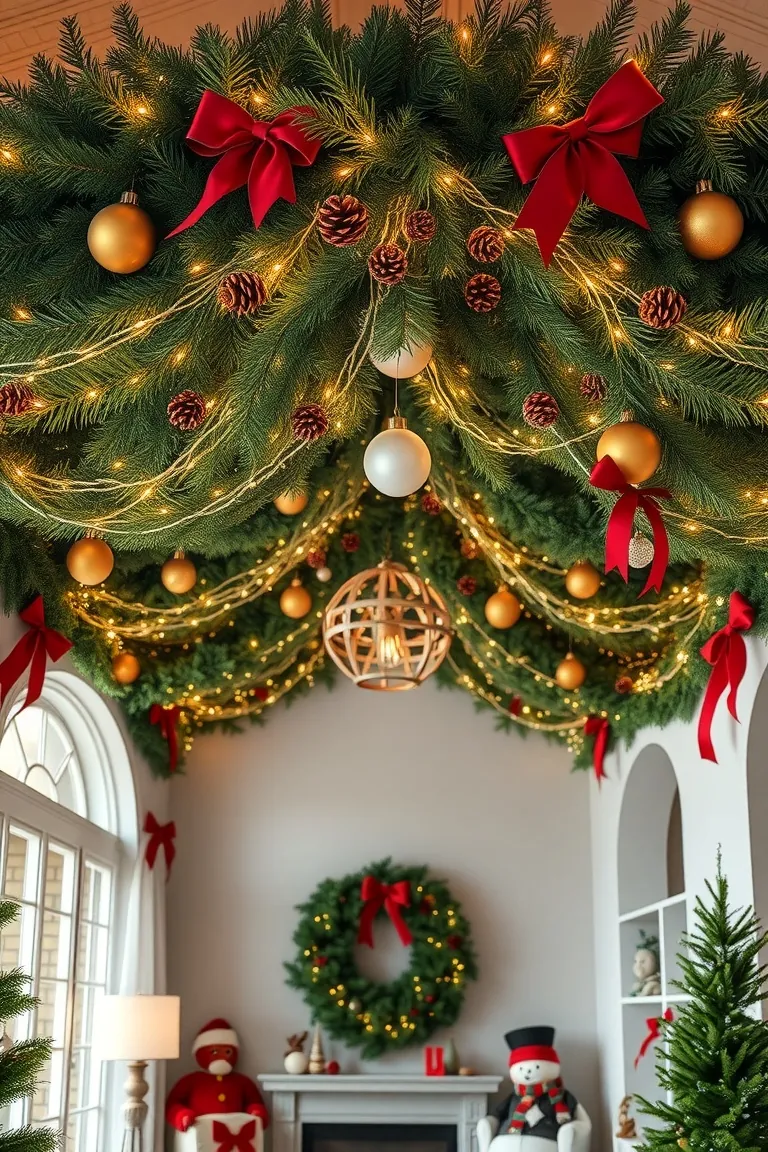 4. Enchanting Evergreen Canopy