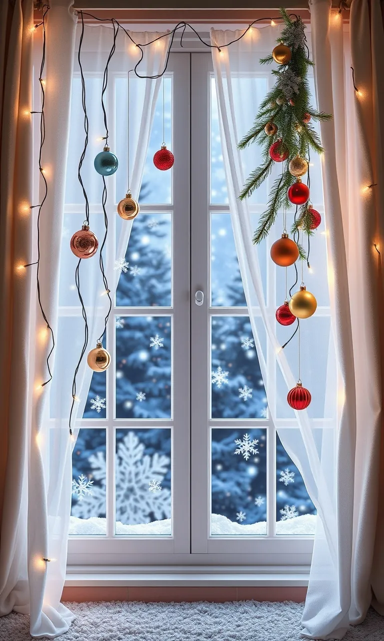 2. Twinkling Window Wonderland