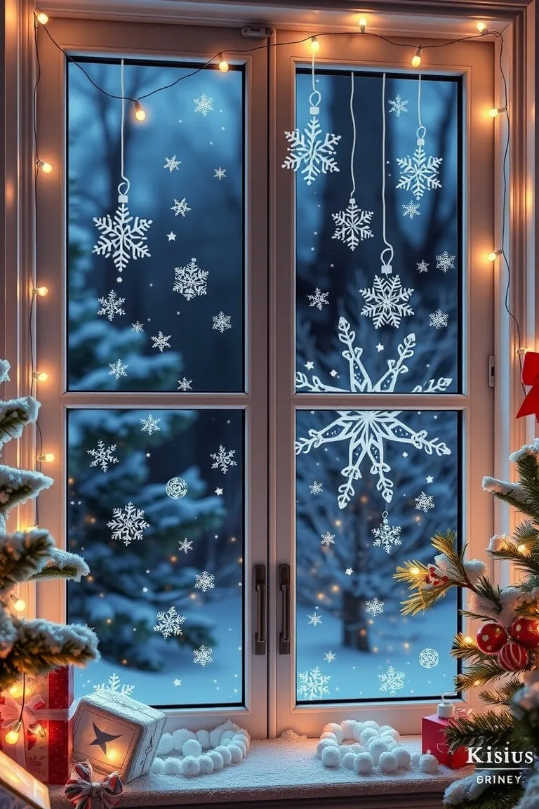 5. Twinkling Window Wonderland