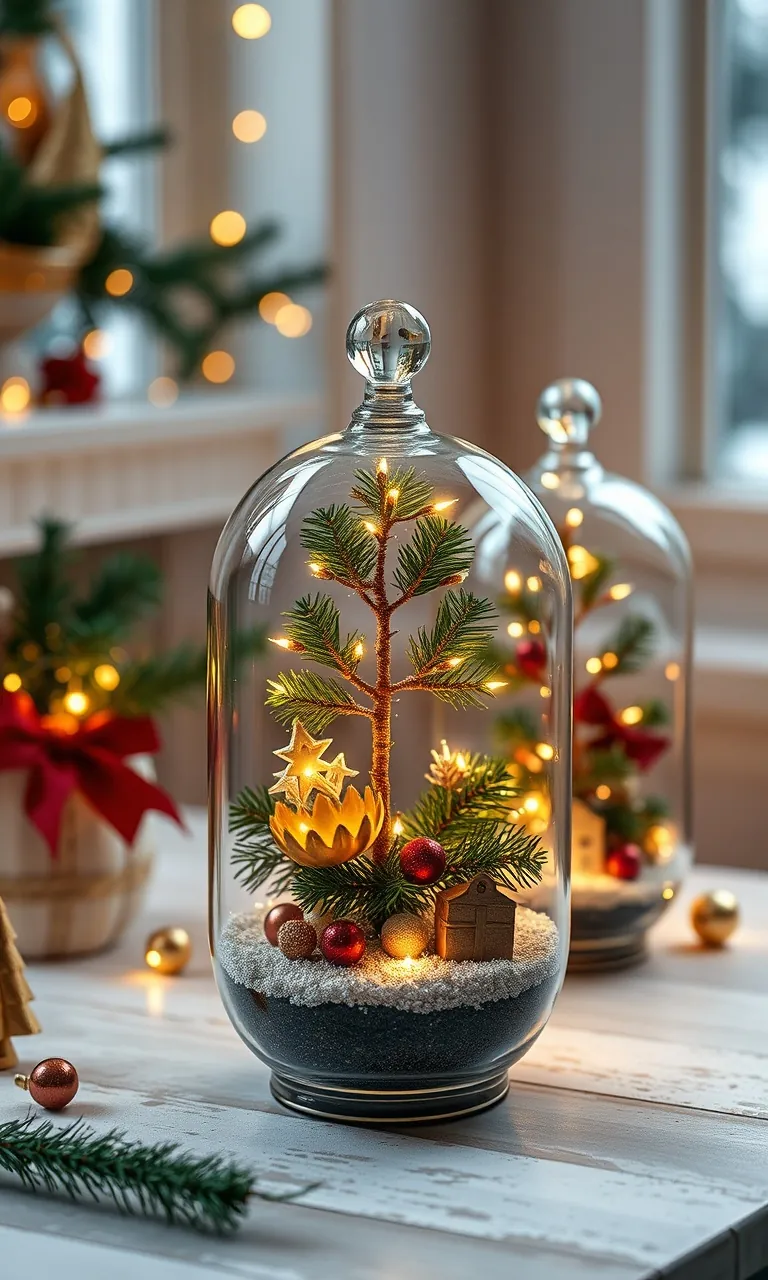 5. Twinkling Terrarium Trees