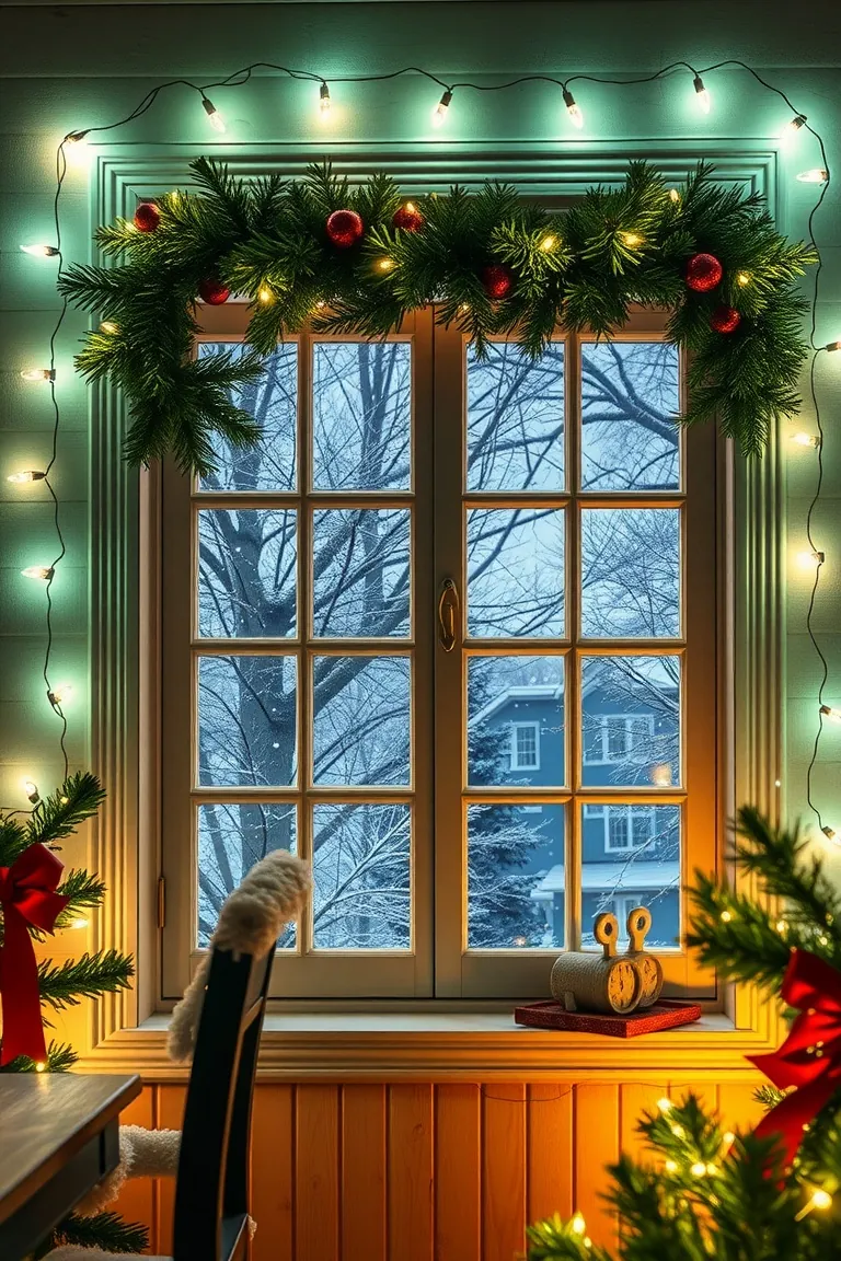 2. Twinkling Wonderland Windows