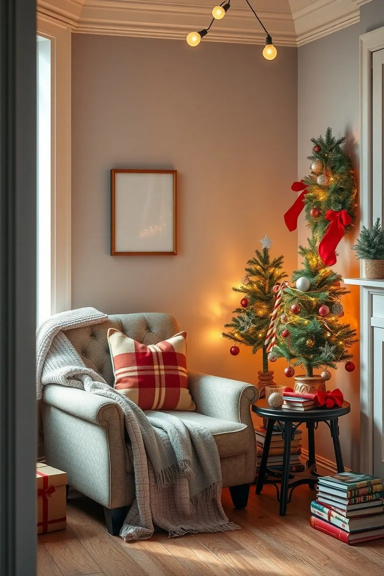 4. Cozy Corner Christmas Nook