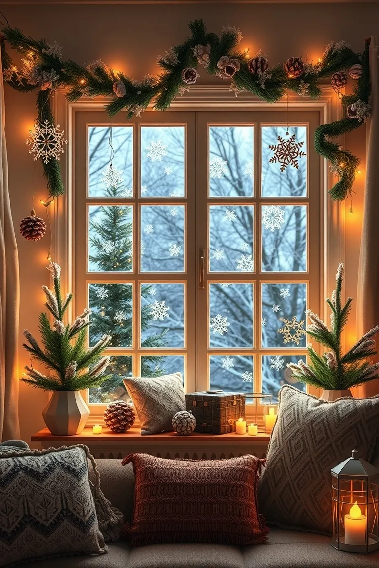 3. Enchanted Winter Wonderland Windows